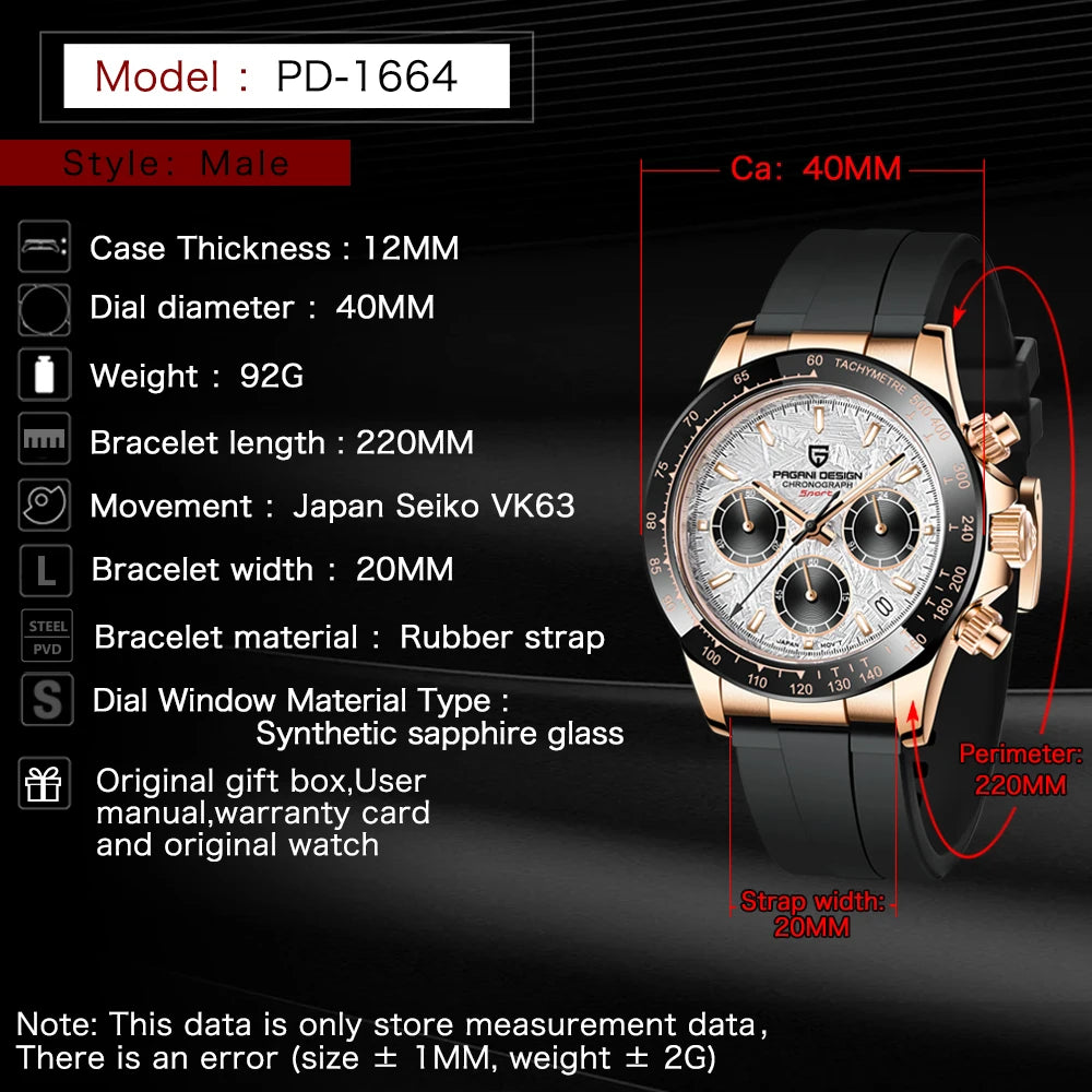 PAGANI DESIGN CHRONOGRAPH